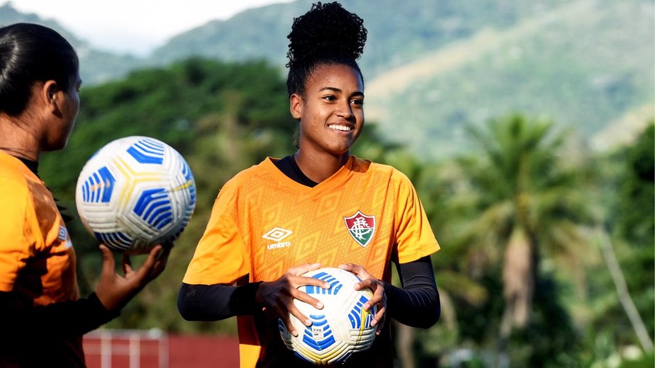 Capixaba Mariana Ribeiro Goleira Do Fluminense E Convocada Para A Selecao Brasileira Feminina Sub 17 Fluminense Ge
