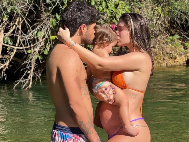 Virginia Fonseca, Zé Felipe e Maria Alice (Foto: Reprodução/Instagram)