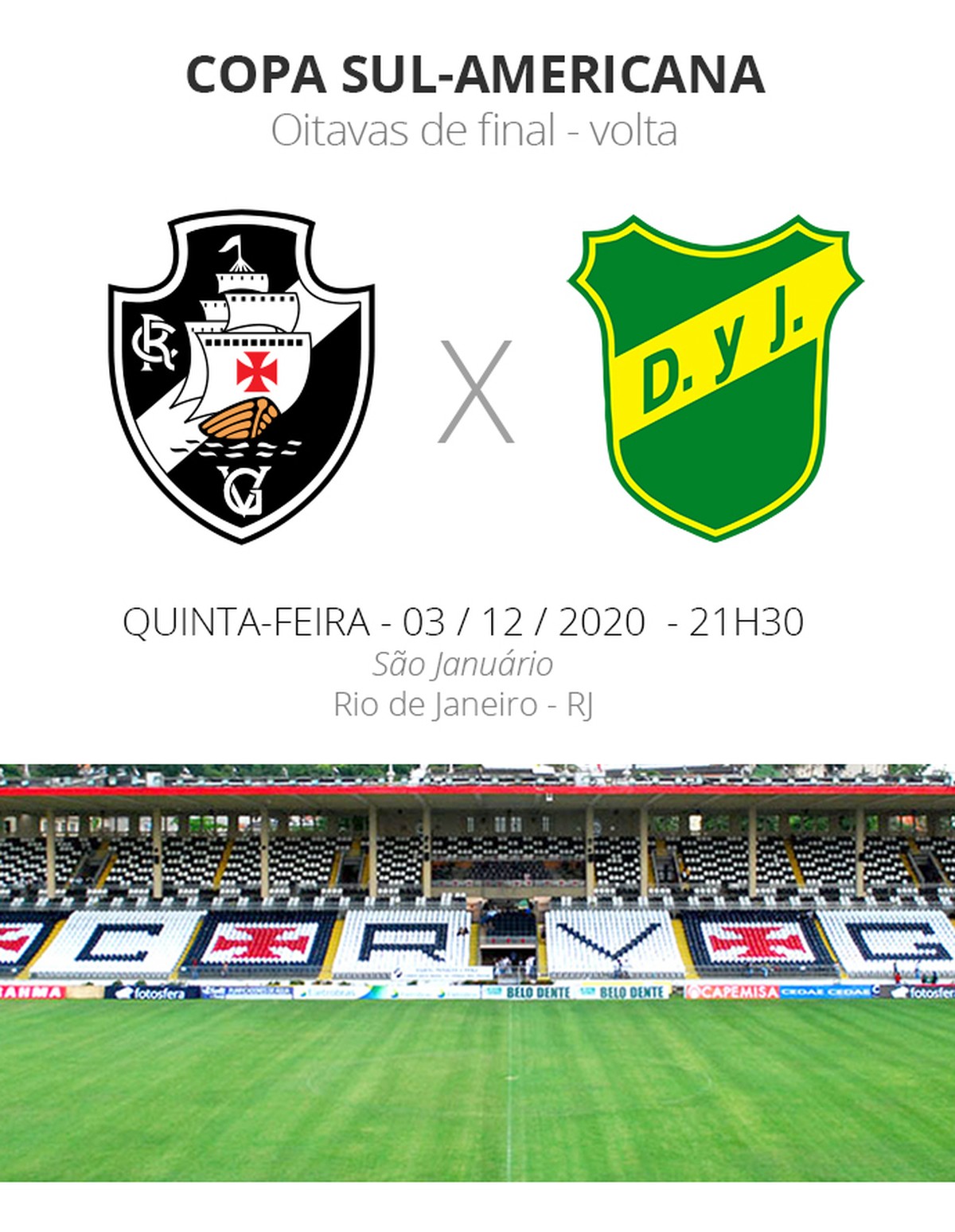 Vasco x Defensa y Justicia: veja escalações, desfalques e ...