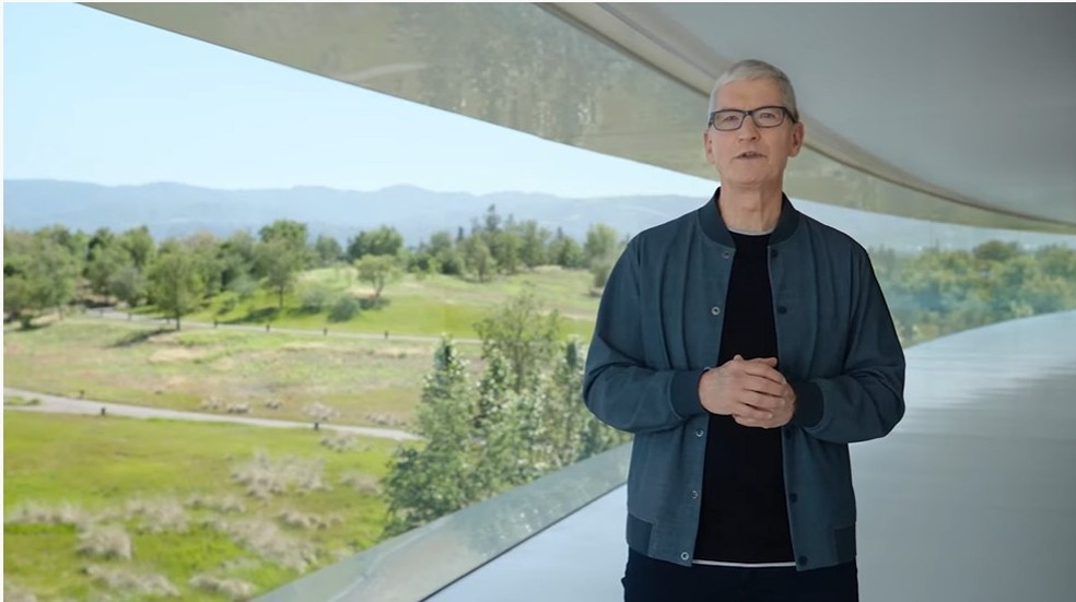 Tim Cook, presidente-executivo da Apple — Foto: Reprodução