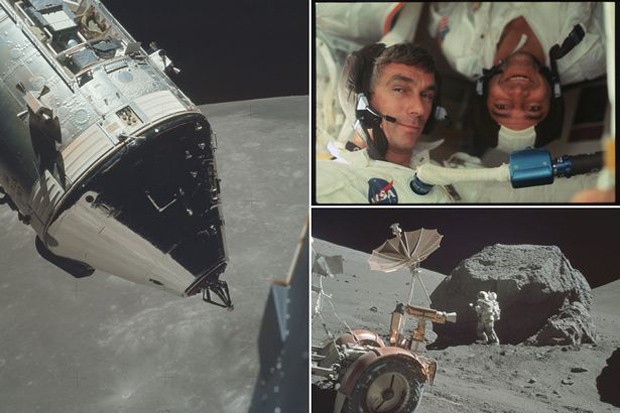 Imagens do acervo do Project Apollo Archive (Foto: Divulgação)