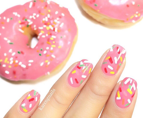 Unhas decoradas (Foto: Instagram/Reprodução) Unhas decoradas (Foto: Instagram/Reprodução)