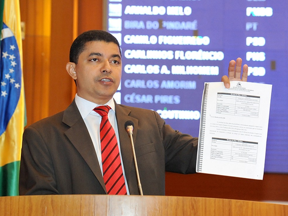 Deputado Bira do PindarÃ© (PT-MA) fez Emenda ao Projeto â€” Foto: DivulgaÃ§Ã£o/AgÃªncia Assembleia