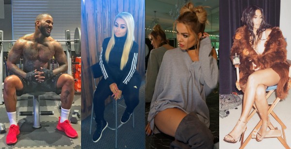 The Game, Blac Chyna, Khloe Kardashian e Kim Kardashian (Foto: Instagram)