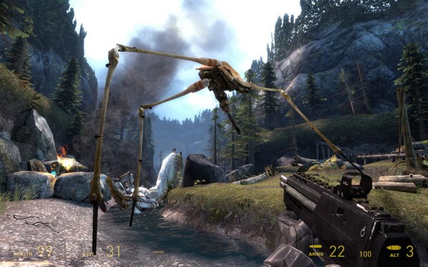 Half-Life 2 é uma grande referência para os shooters modernos — Foto: Divulgação/Valve