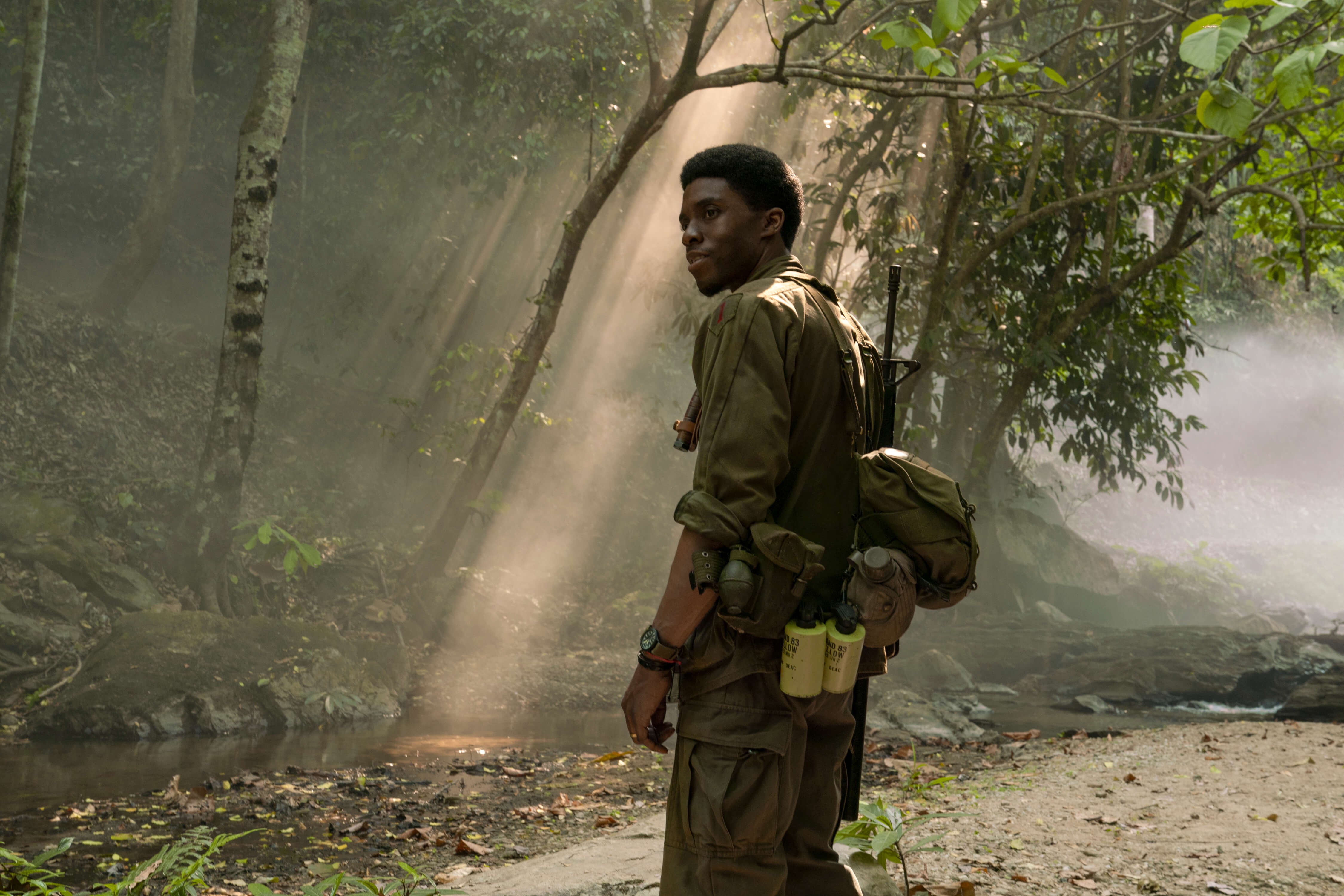 Chadwick Boseman, indicado a Melhor Ator no Oscar 2021, em cena de 