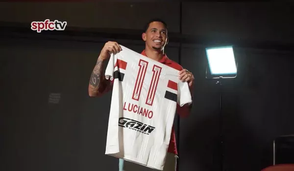 Qual time Luciano espera?