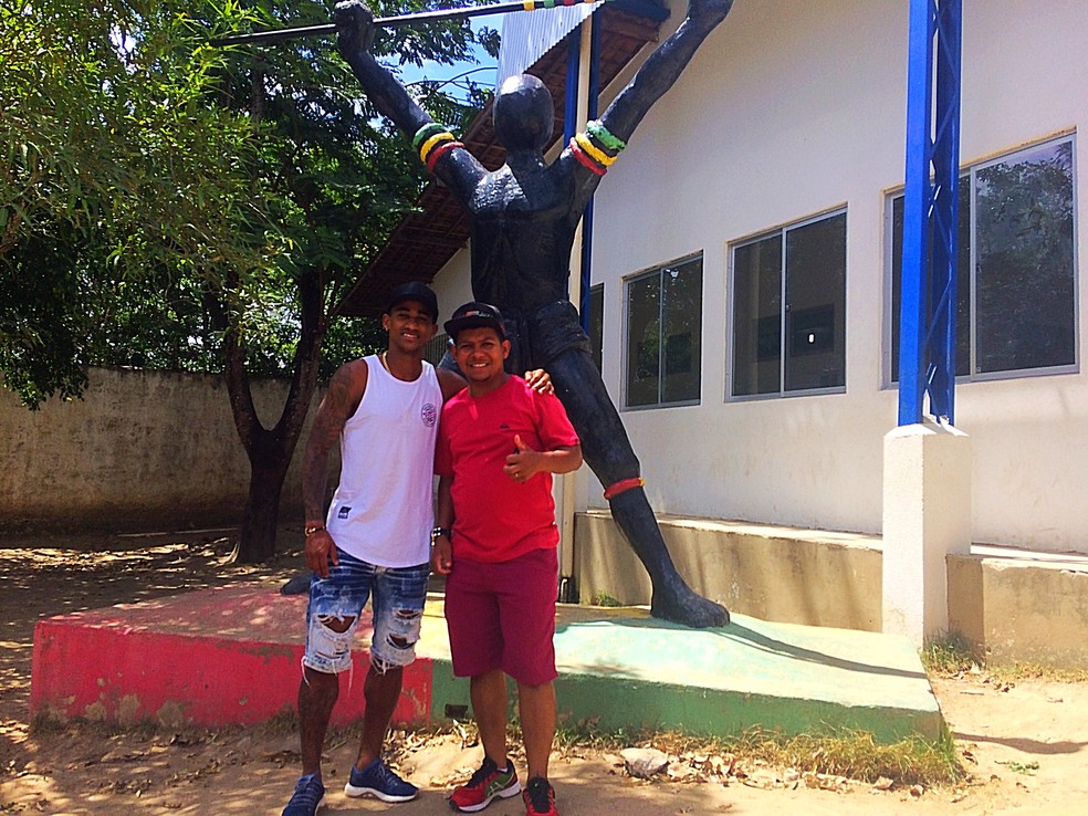 Diogo sempre foi o melhor amigo de Eduardo (Foto: Viviane Leão/GloboEsporte.com)