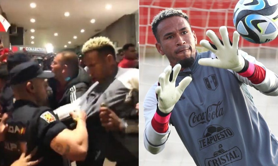 Gallese foi detido em briga generalizada entre jogadores do Peru e polícia de Madri