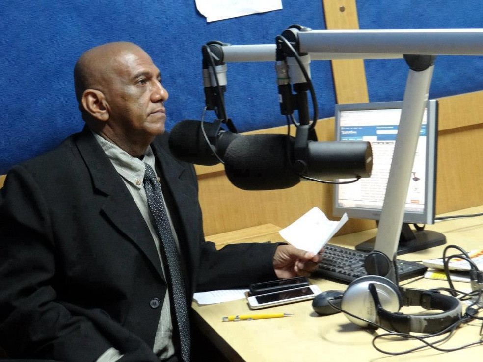 Silvan Alves trabalhou por vários anos no rádio e na TV, no Maranhão — Foto: Arquivo pessoal