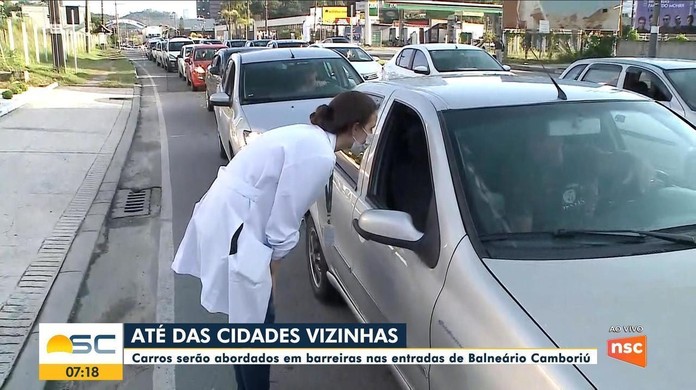 Balneario Camboriu Monitora Entrada De Veiculos E Passageiros De Cidades Com Transmissao Comunitaria Santa Catarina G1