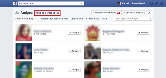 Unfriend Notify para Facebook avisa quando alguém te exclui da rede social (Foto: Reprodução/Raquel Freire)