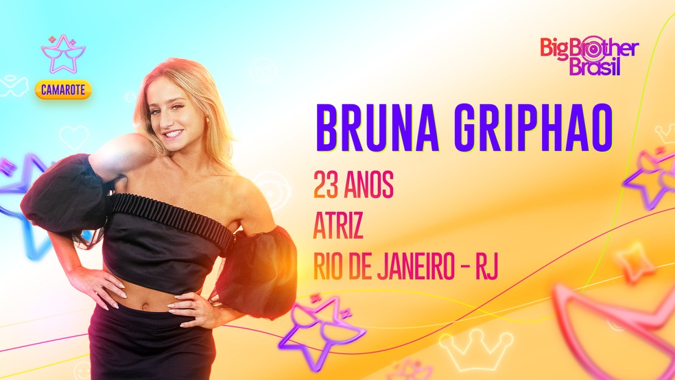 Bruna Griphao é participante do BBB 23  Foto: Globo