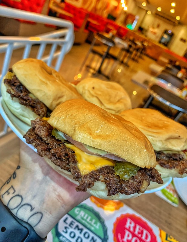 Smash Burger do BurgUP! (Foto: Divulgação)