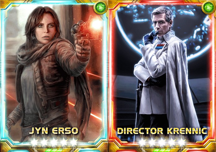 Personagens de Rogue One chegam a Star Wars de cartas (Foto: Divulgação/Konami)
