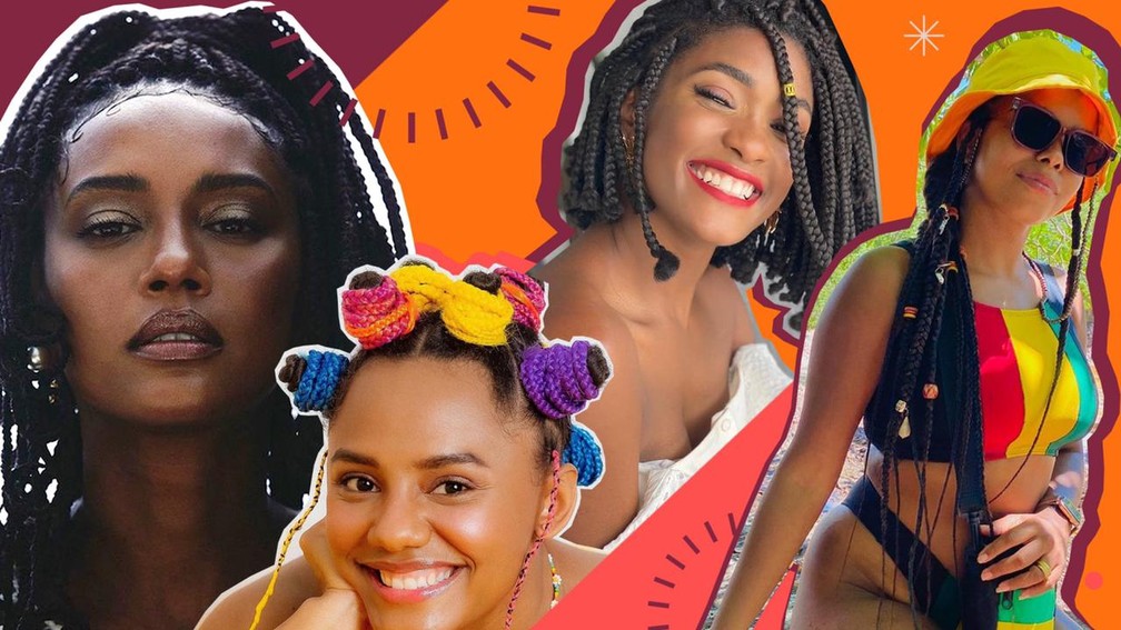 Tranças afro: veja dicas para adotar o penteado, que é perfeito para o  verão | Moda & Beleza | gshow