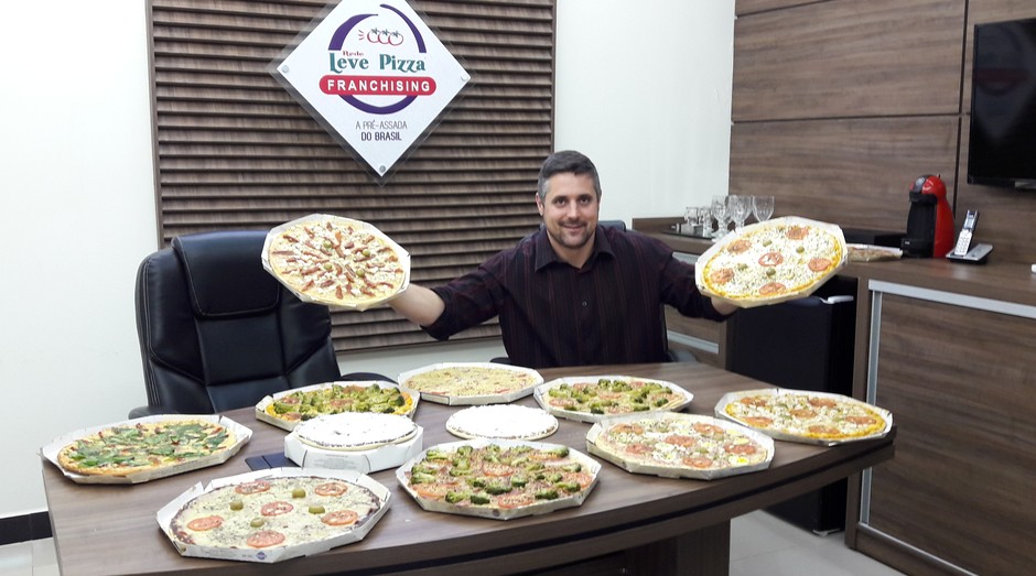 Tiago Azem, fundador da Rede Leve Pizza (Foto: Divulgação)