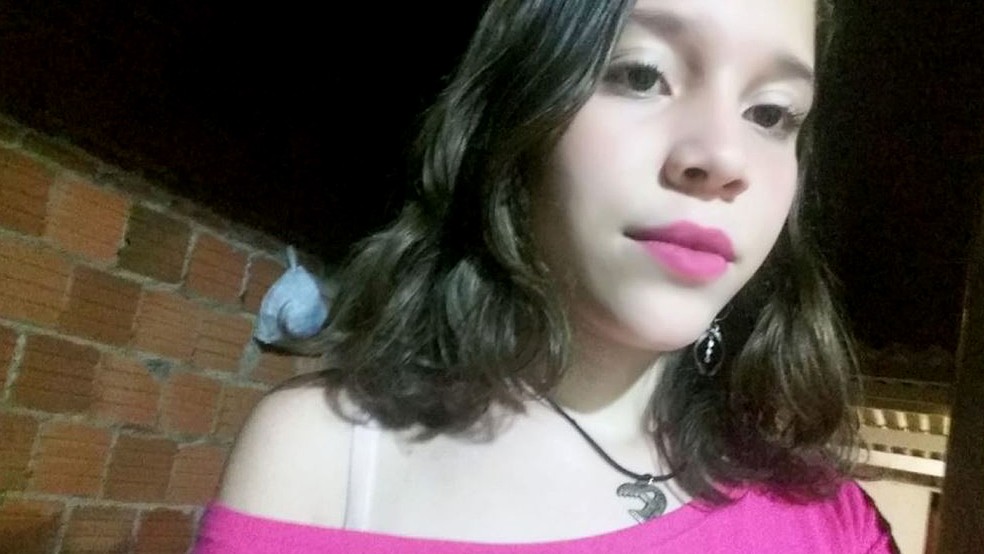 Natasha Rodrigues, de 14 anos, foi baleada por não querer namorar suspeito em Bebedouro, SP — Foto: Arquivo pessoal/Divulgação