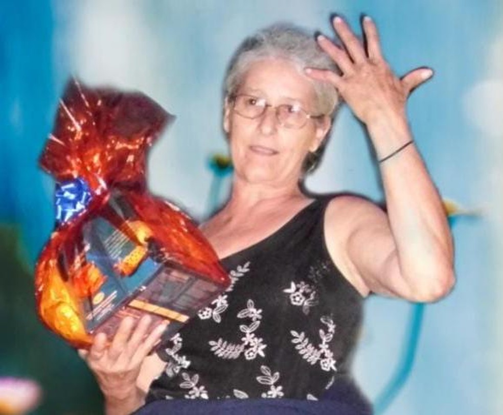 Ivone Carmen Gentelini, de 69 anos, morreu no acidente — Foto: Arquivo pessoal