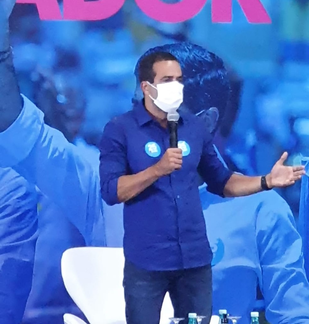 Bruno Reis &eacute; eleito prefeito de Salvador &mdash; Foto: Camila Marinho / TV Bahia