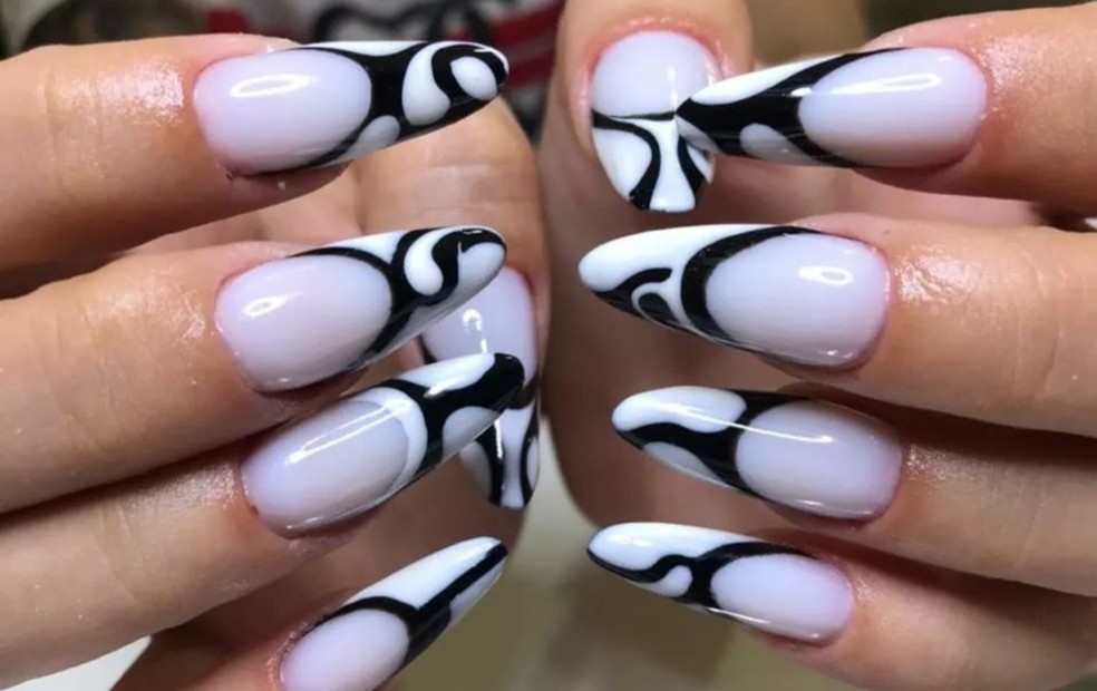 Unhas feitas por Wanderlei Francisco de Carvalho — Foto: Rede Social/Reprodução