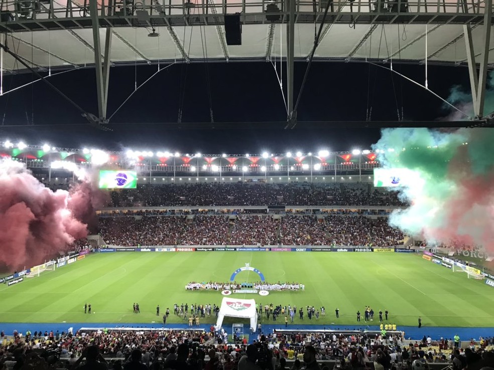 Fluminense x Flamengo, Maracanã — Foto: Cahê Mota/GloboEsporte.com