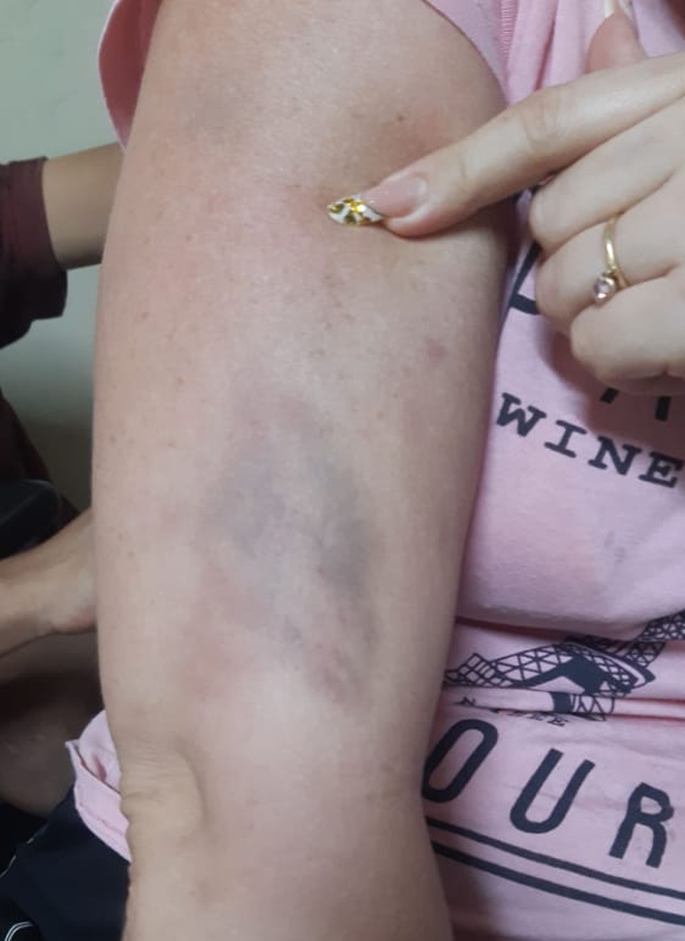 No dia 9 de junho, major teria invadido a casa da ex e agredido ela e a mãe dela em Brasileia — Foto: Arquivo pessoal