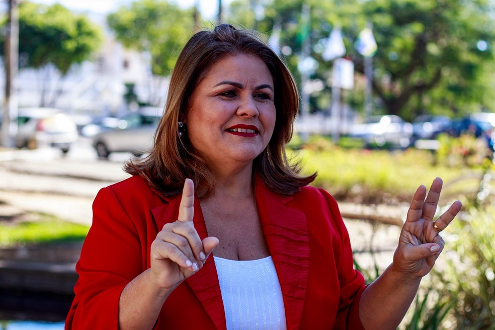 PT oficializa a candidatura de Odisséia Carvalho à Prefeitura de Campos, no RJ — Foto: Divulgação/PT