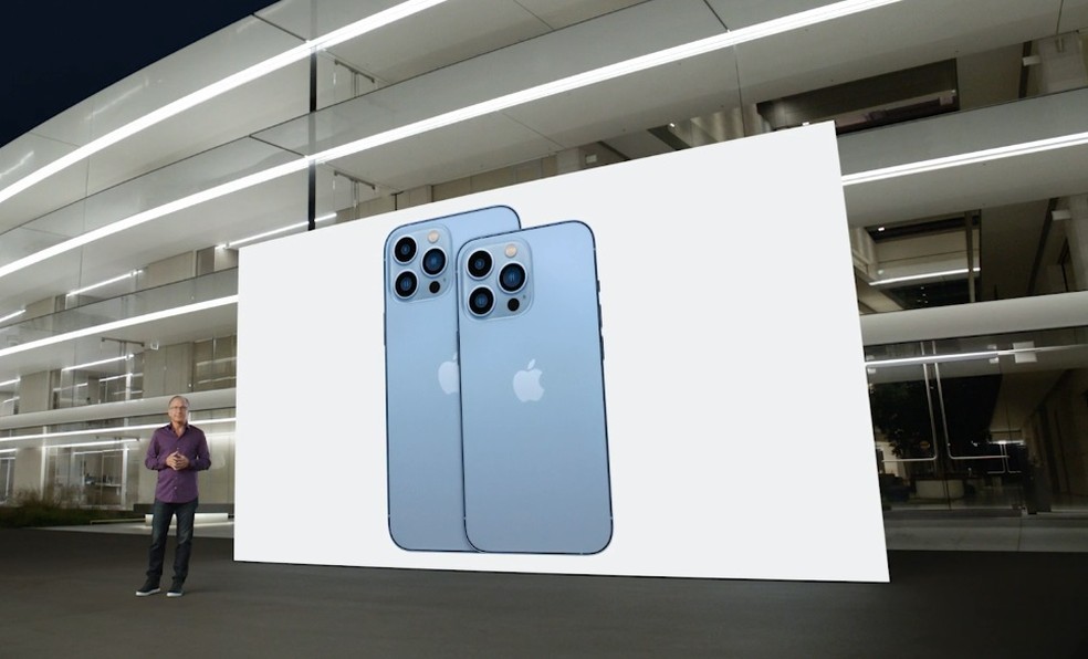 iPhone 13 Pro e Pro Max contam com chip A15 Bionic — Foto: Reprodução/Apple