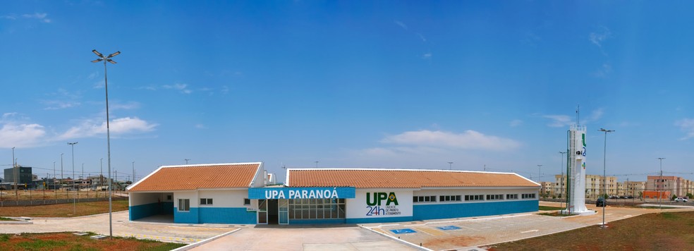 UPA do Paranoá é inaugurada e tem capacidade para até 4,5 mil atendimentos por mês — Foto: Iges-DF/Reprodução