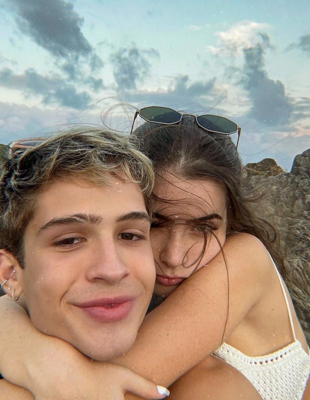 João Guilherme e a namorada, a influencer Jade Picon, vão passar o Réveillon em Noronha (Foto: Reprodução/Instagram)