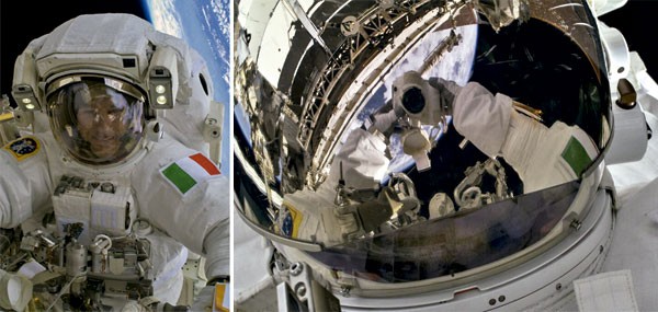 Um selfie difícil de ser superado, o autorretrato tirado pelo astronauta italiano Luca Parmitano tem a Terra e parte da Estação Espacial Internacional, da qual ele é tripulante, como panode fundo. (Foto: reprodução)