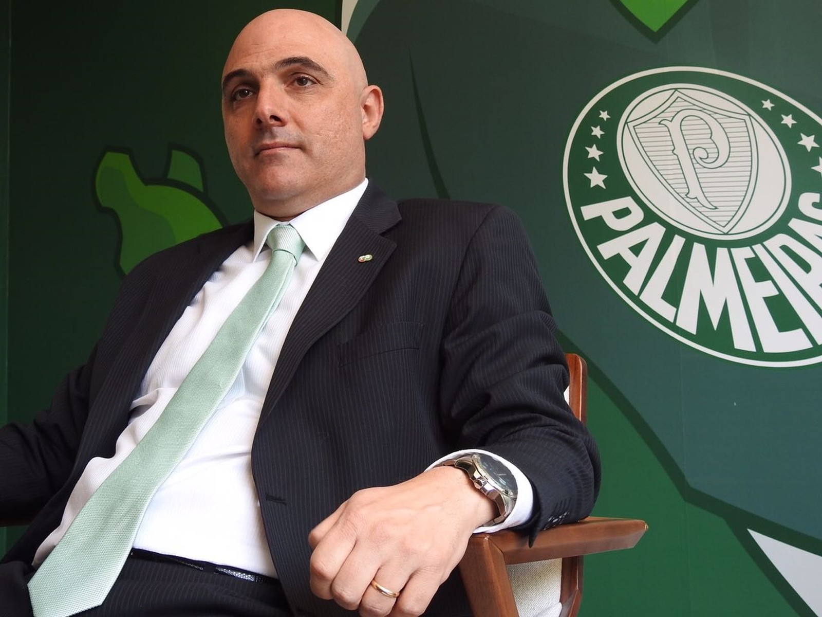  Galiotte aposta em clube referência e sem dívida para o futuro do Palmeiras