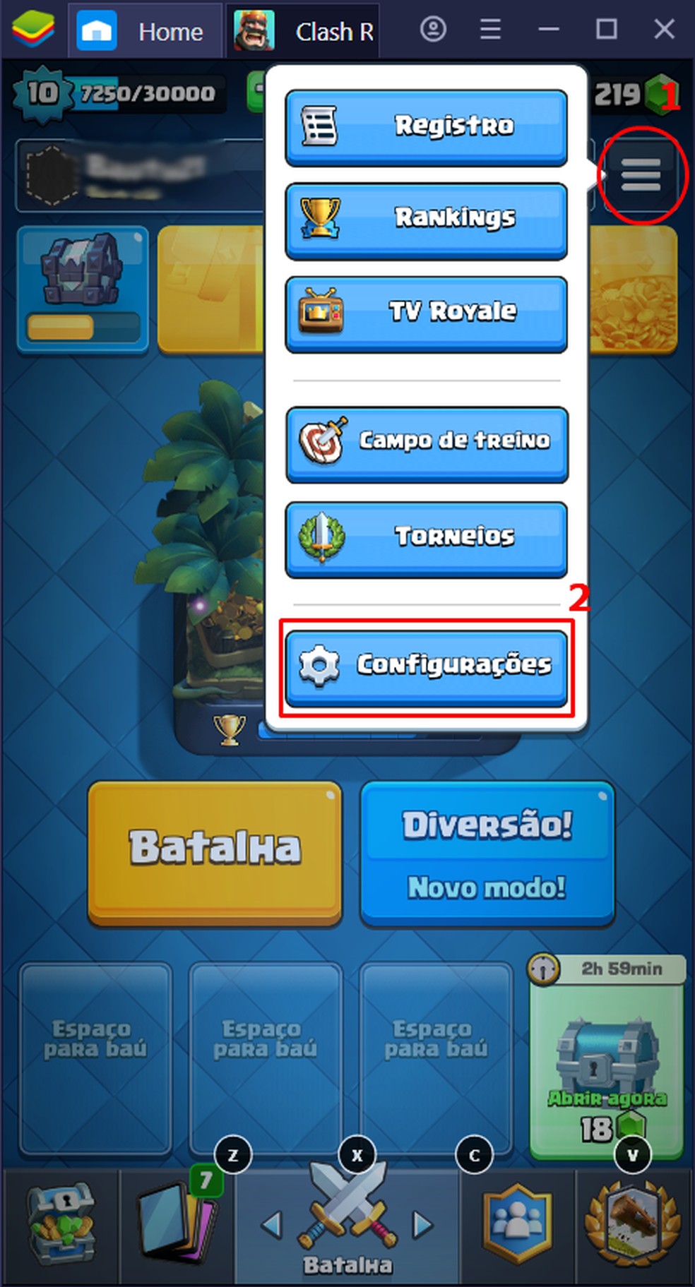 clash royale pc jogar