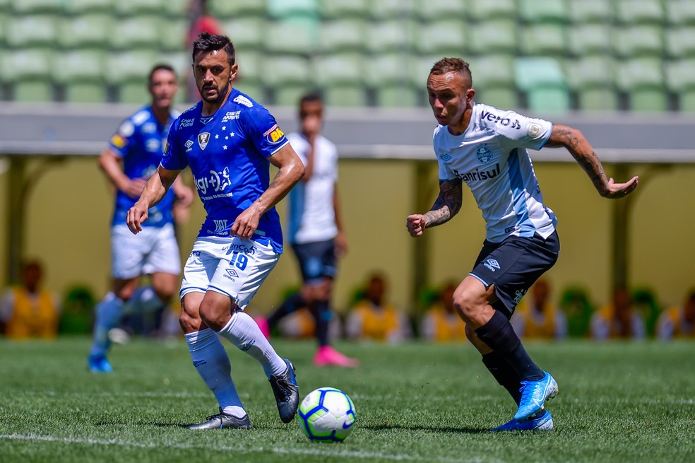 Renato utilizará força máxima contra o Cruzeiro — Foto: Douglas Magno/BP Filmes