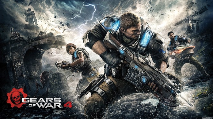 Gears of War 4 é um dos games mais famosos do Xbox One na lista dos Xbox Play Anywhere (Foto: Reprodução/YouTube)