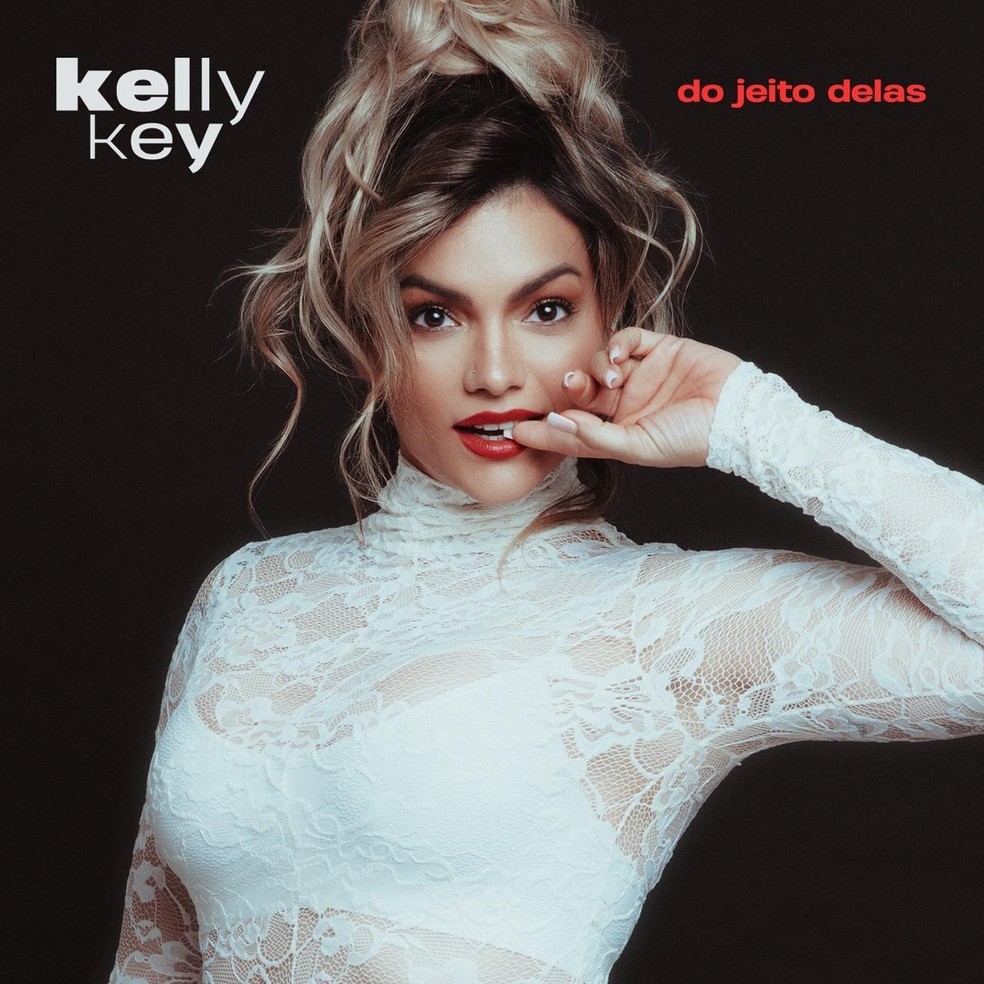 Capa do álbum 'Do jeito delas', de Kelly Key — Foto: Rodolfo Magalhães