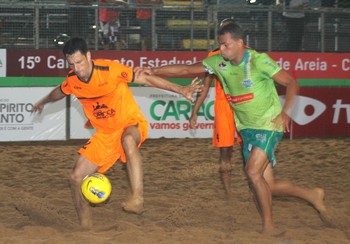 Capixaba de futebol de areia 2014 (Foto: Divulgação/Pauta Livre)