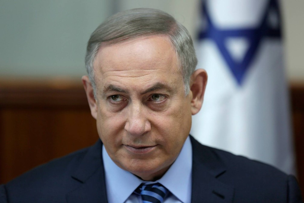 Netanyahu tem a intenção de construir o que seria a primeira colônia estimulada pelo governo israelense em mais de 20 anos — Foto: Abir Sultan/AP