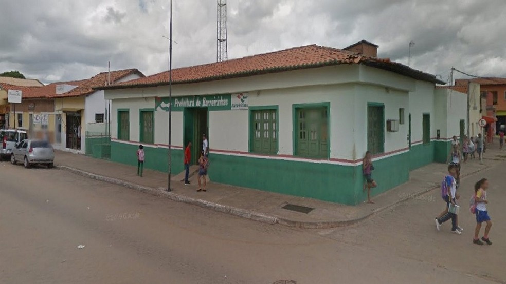 Sede da Prefeitura de Barreirinhas (MA) — Foto: Reprodução/Google Maps