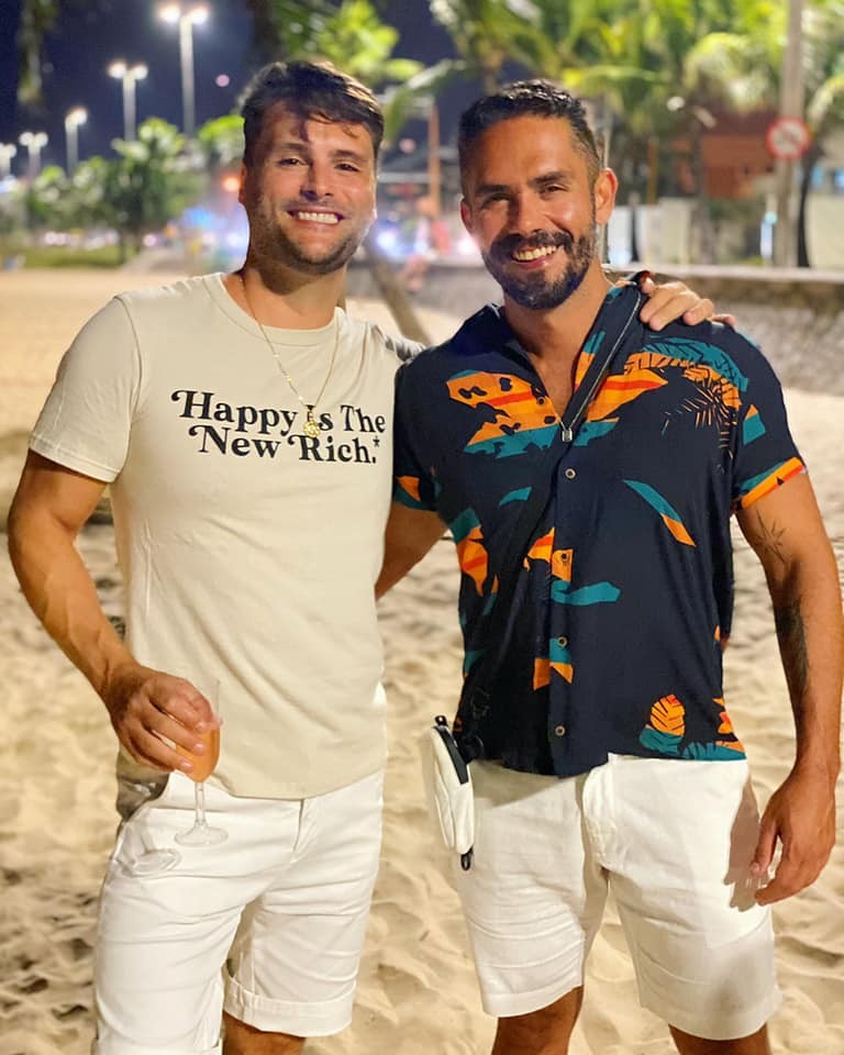 Leandro Luna e Diego Coutinho (Foto: Instagram)