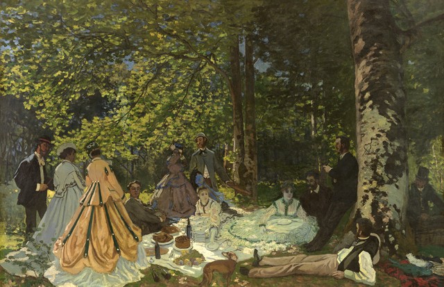  Le Déjeuner sur l'herbe, de Claude Monet (Foto: Divulgação)