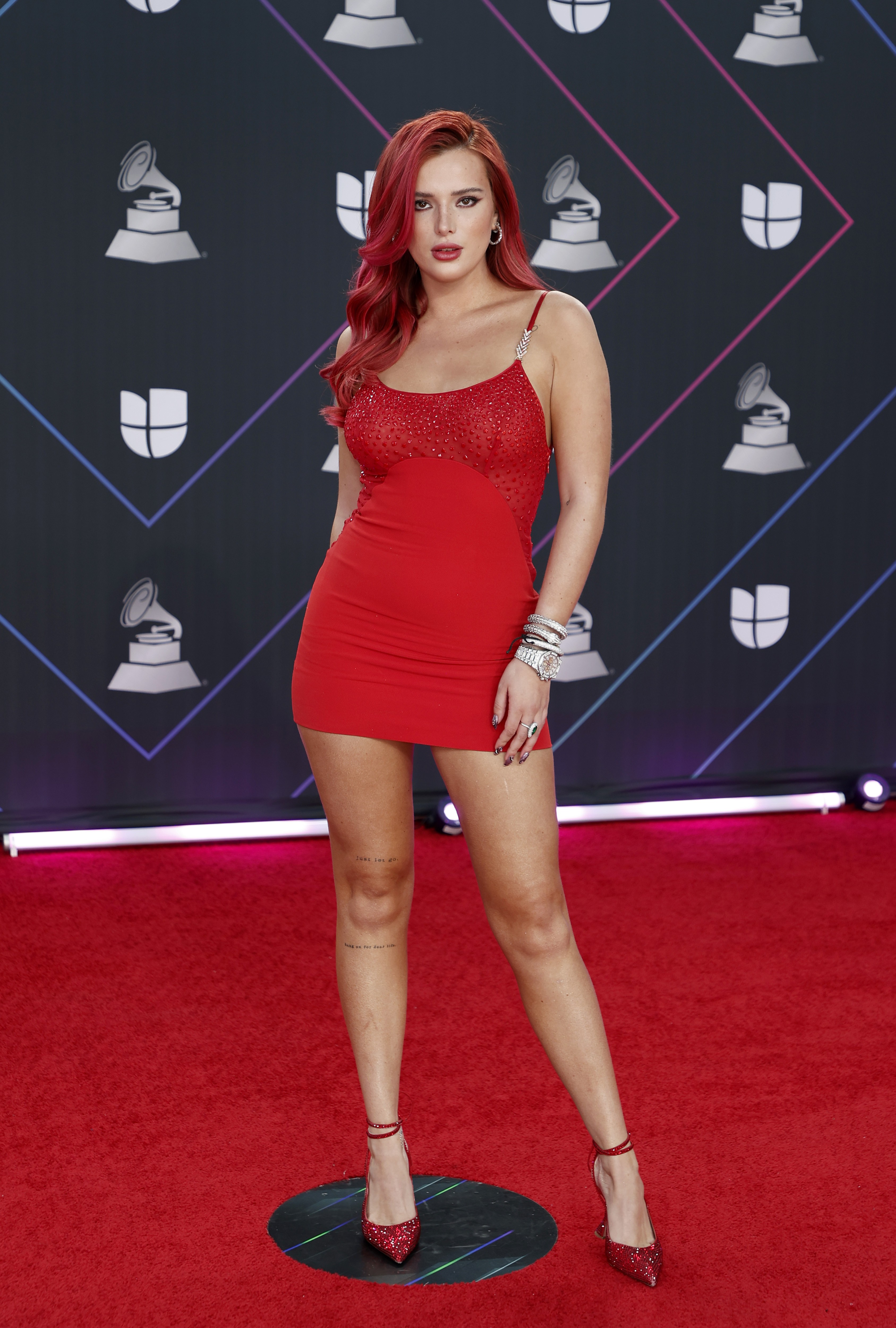 Bella Thorne no Latin GRAMMY Awards  (Foto: Getty Images)