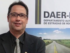 Engenheiro Rogério Uberti é o novo diretor-geral do Daer (Foto: Divulgação/ST)