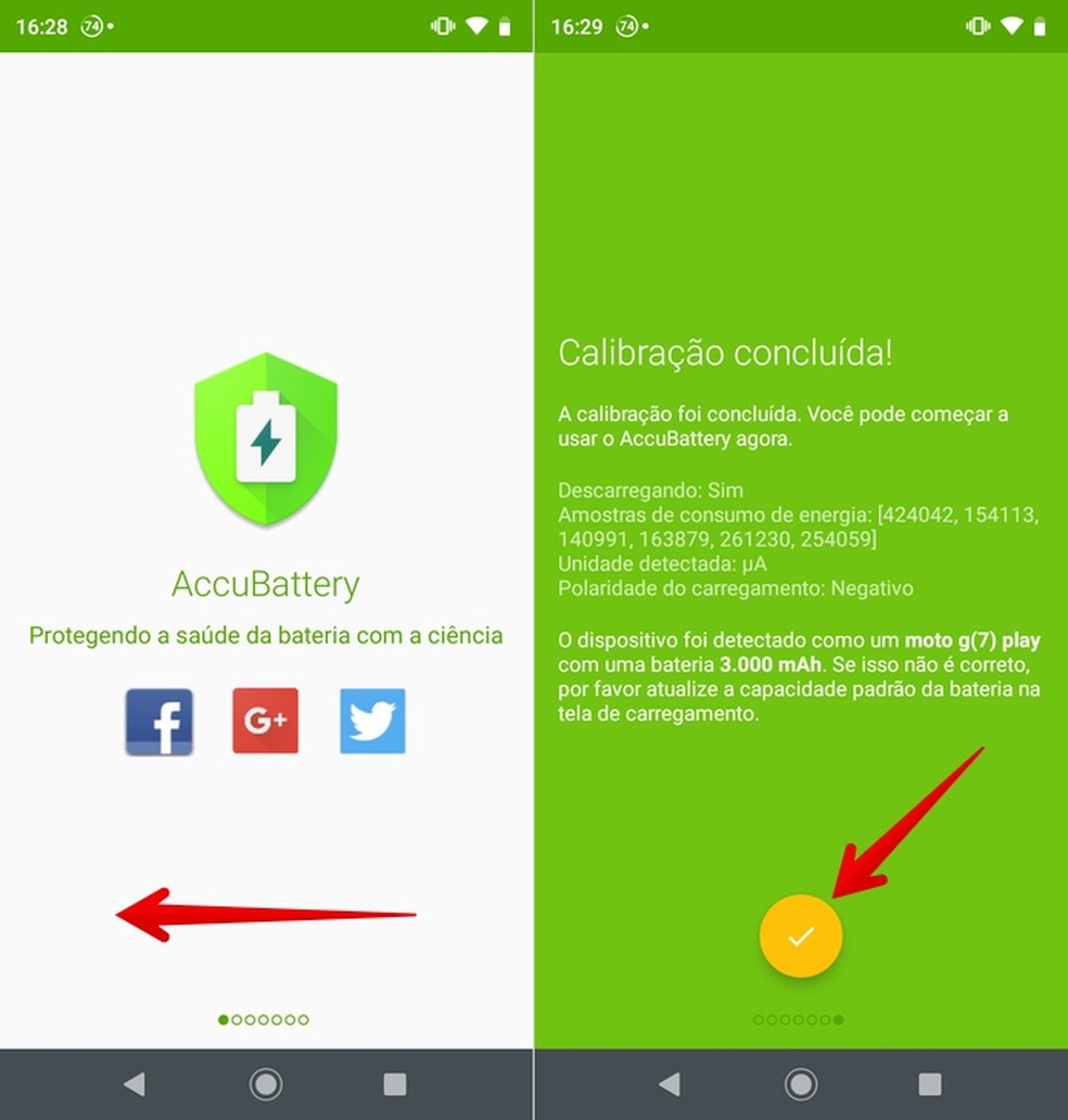 Como usar o Accu​Battery para poupar bateria do seu celular Android |  Diagnósticos e melhorias | TechTudo