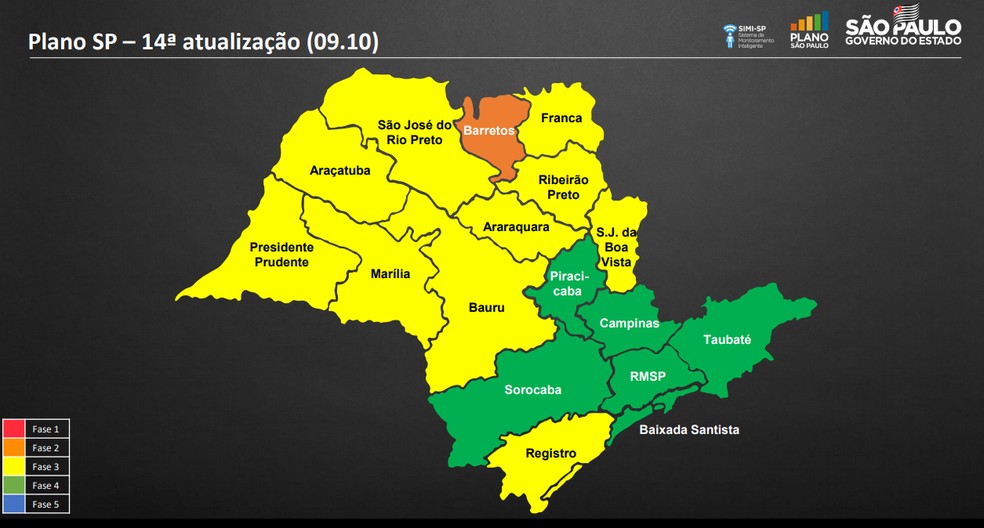 Grande Sp E Mais 5 Regioes Avancam A Fase Verde Apos Governo Estadual Mudar Regras Sao Paulo G1