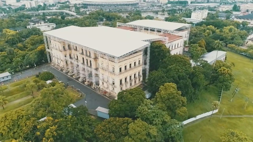 Museu Nacional &mdash; Foto: Reprodu&ccedil;&atilde;o/TV Globo