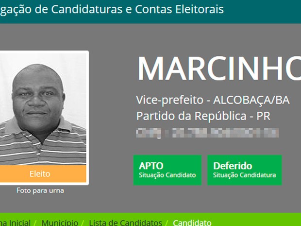 Vice-prefeito sofria de problemas cardíacos (Foto: Divulgação/DivulgaCand)