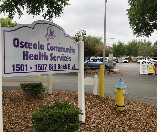 Osceola Community Health Services (Foto: Luciana Barranco, da Flórida, nos EUA))