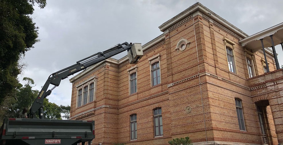 Prédios do Museu Mariano Procópio recebem ações de conservação — Foto: Prefeitura de Juiz de Fora/Divulgação